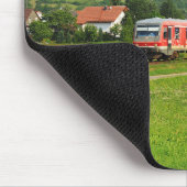 Regionalbahn nach Marburg in Wolfgruben Mousepad (Ecke)