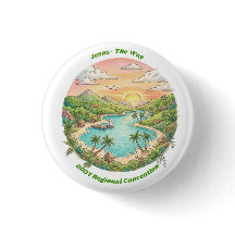 Regionale Konventions-Button-Nadel