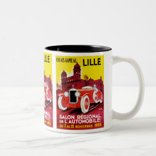Regionaler Automobilsalon ~ Lille Zweifarbige Tasse