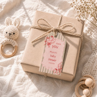 Regionaler Bauernmarkt - Babyparty mit lokalem Anb Geschenkanhänger