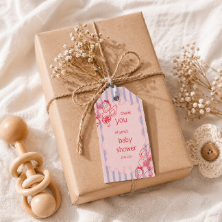 Regionaler Bauernmarkt - Babyparty mit lokalem Anb Geschenkanhänger