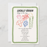 Regionaler Bauernmarkt Neutrales Babyshower