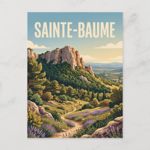 Regionaler Naturpark Sainte-Baume Frankreich Postkarte