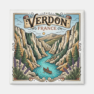 Regionaler Naturpark Verdon Frankreich Magnet