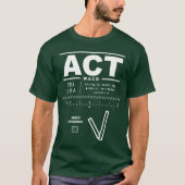 Regionalflughafen ACT T - Shirt Waco (Vorderseite)