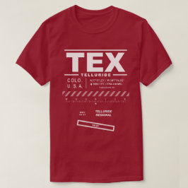 Regionalflughafen Telluride TEX T - Shirt