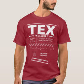 Regionalflughafen Telluride TEX T - Shirt (Vorderseite)