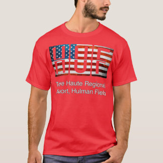 Regionalflughafen Terre Haute Hulman Field HUF T-Shirt