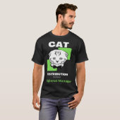 Regionalleiter Katzenvertrieb T-Shirt (Vorne ganz)