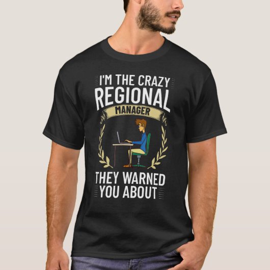 Regionalmanager T-Shirt (Vorderseite)