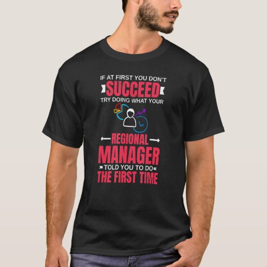 Regionalmanager T-Shirt (Vorderseite)