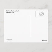 Regionalpark Del Valle, Livermore, CA Postkarte (Rückseite)