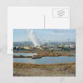 Regionalpark Wasservogel und Muschel Raffinerie Postkarte (Vorne/Hinten)