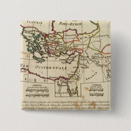 Regionen, Orte im Neuen Testament Button (Vorderseite)