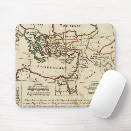 Regionen, Orte im Neuen Testament Mousepad (Mit Mouse)