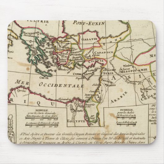 Regionen, Orte im Neuen Testament Mousepad (Vorne)