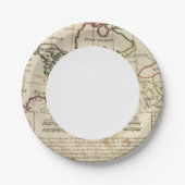Regionen, Orte im Neuen Testament Pappteller (Vorderseite)