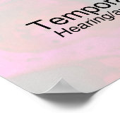 Regionen und Teile des Gehirns Poster (Ecke)