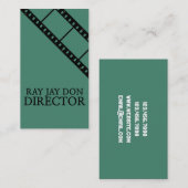 Regisseur Film Film Editing Editor Maker Visitenkarte (Vorne/Hinten)