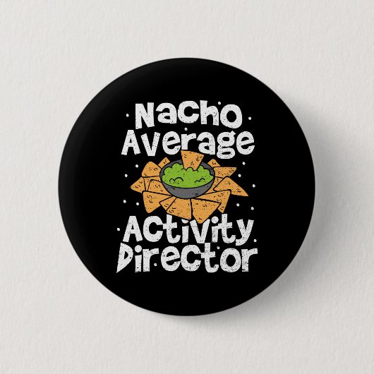 Regisseur Nacho Durchschnittliche Aktivität Regiss Button (Vorderseite)