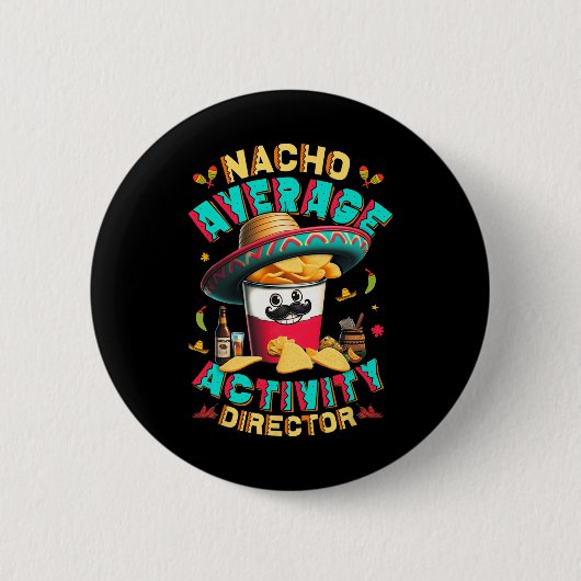 Regisseur Nacho Durchschnittliche Aktivität Regiss Button (Vorderseite)