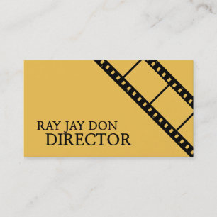 Regisseur Produzent Film Movie Editing Redakteur M Visitenkarte