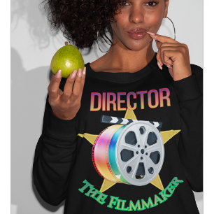 Regisseurin - Der dunkle Sweater der Filmemacherin Sweatshirt