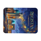 Registan-Platz Usbekistan Magnet (Horizontal)