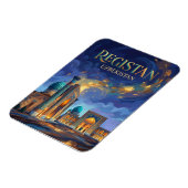 Registan-Platz Usbekistan Magnet (Linke Seite)