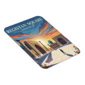 Registan-Platz Usbekistan Magnet (Rechte Seite)