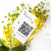 Register für BienenBaby-Dusche Begleitkarte