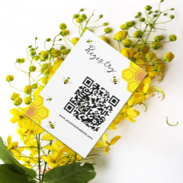 Register für BienenBaby-Dusche Begleitkarte