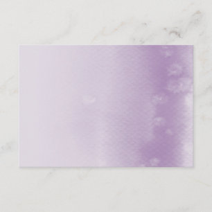 REGISTER-KARTE:: ombre Watercolor lila Begleitkarte