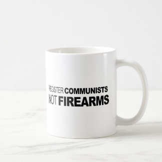 Register-Kommunist-nicht Feuerwaffen Kaffeetasse