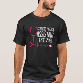 Registere des zertifizierten medizinischen Assiste T-Shirt