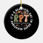 Registered Behavior Technician RBT Verhalten Thera Keramik Ornament (Hinten)