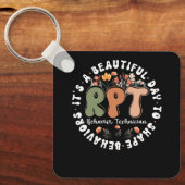 Registered Behavior Technician RBT Verhalten Thera Schlüsselanhänger (Vorderseite)