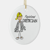 Registered Dietician Keramik Ornament (Rechts)