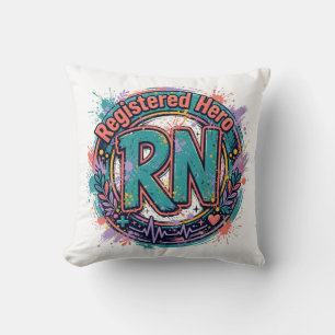 Registered Hero RN Kissen