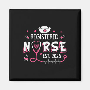 Registered Nurse Est 2025 Nursing Student Rn Gradu Magnet
