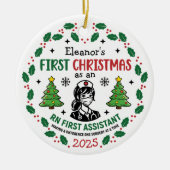 Registered Nurse First Assistant Christmas Tree Keramik Ornament (Vorne)
