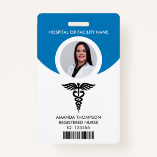Registered Nurse Foto Identification Ausweis