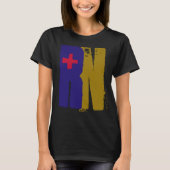 Registered Nurse purpleRedCross-T - Shirt (Vorderseite)