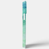 Registered Nurse RN Aqua Blue Medical Personalisie Case-Mate iPhone Hülle (Rückseite / Rechts)