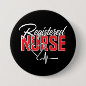 Registered Nurse RN Button (Vorderseite)