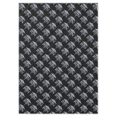 Registered Nurse RN Caduceus Schlangen auf schwarz Tischdecke (Vorderseite)