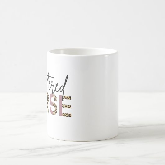 Registered Nurse RN Cheetah Nurse Appreciation Kaffeetasse (Mittel)