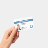 Registered Nurse RN Hospital Employee ID Ausweis (Handheld)