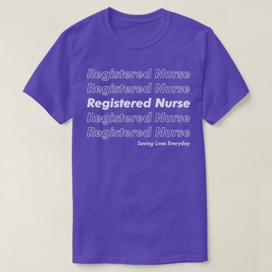Registered Nurse T-Shirt (Design vorne)
