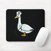 Registered Silly Goose Rn Nurse Stethoscope Nursin Mousepad (Mit Mouse)